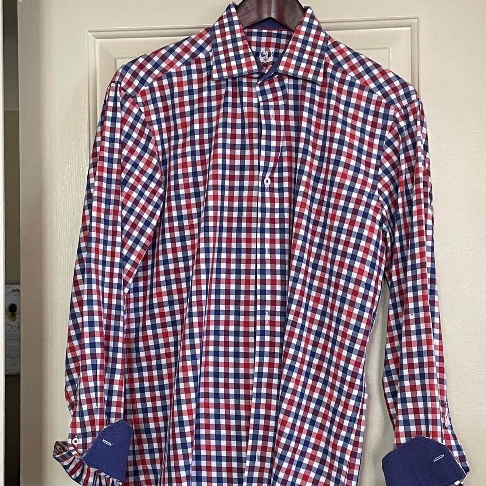 Bugatchi Shirts: Like new; Dry Cleaned and lightly starched.